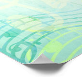 Retro Lady Life Est Une Affiche De Chanson Musical (Coin)