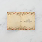  Retro Lady Valentijn Flat Holiday Kaart (Binnen)