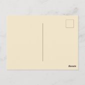 Retro Lake Arrowhead Briefkaart (Achterkant)