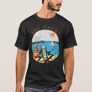 Retro Lake Havasu Souvenir Lake Vakantie T-shirt
