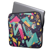 Retro Laptop Sleeve (Voorkant Links)