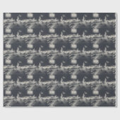 Retro Las Vegas Cadeaupapier (Vlak)