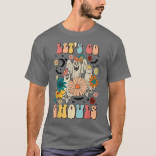 Retro Laten we gaan Ghouls Halloween Outfit Cos T-shirt