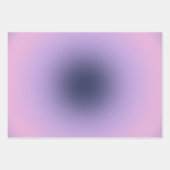Retro Lavender Paarse gradiënt Inpakpapier Vel (Voorkant)