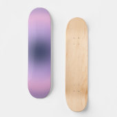 Retro Lavender Paarse gradiënt Skateboard (Voorkant)