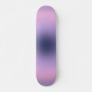 Retro Lavender Paarse gradiënt Skateboard