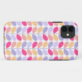 Retro Leaves Case-Mate iPhone Case (Achterkant (horizontaal))