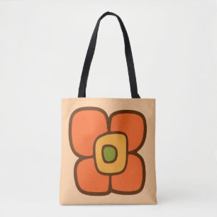 Retro Lente Bloesem Draagtas