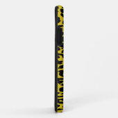 Retro-leopard-afdrukkleur Case-Mate iPhone Case (Achterkant/rechts)