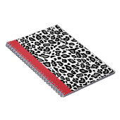 Retro Leopard Bureau de l'enseignant École Carnet  (Côté Droit)