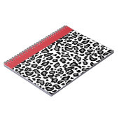 Retro Leopard Bureau de l'enseignant École Carnet  (Côté gauche)
