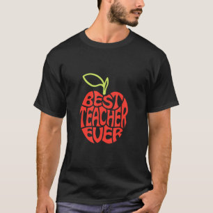 Retro leraar Inspirerend kleurrijke elementaire sc T-shirt