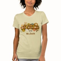 Retro leraar T-shirt