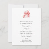 Retro Letterpress Style met pipet Kaart (Voorkant)