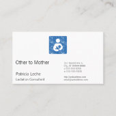 Retro Letterpress Style Verpleegpictogram Afsprakenkaartje (Voorkant)