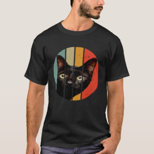 Retro Leuke Kat Stijl Kat 4 T-shirt