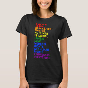 Retro LGBT Be You Regenboog Vlag Homo en Lesbisch T-shirt