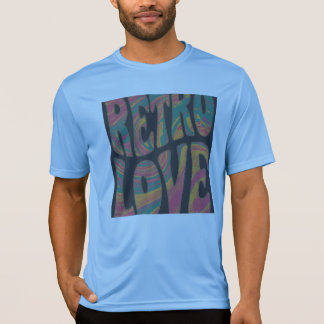 Retro liefde t-shirt