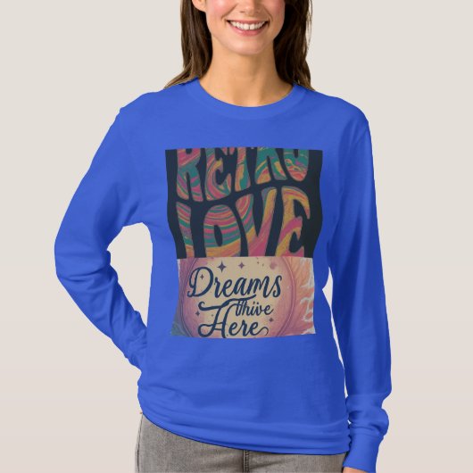 Retro liefde t-shirt (Voorkant)