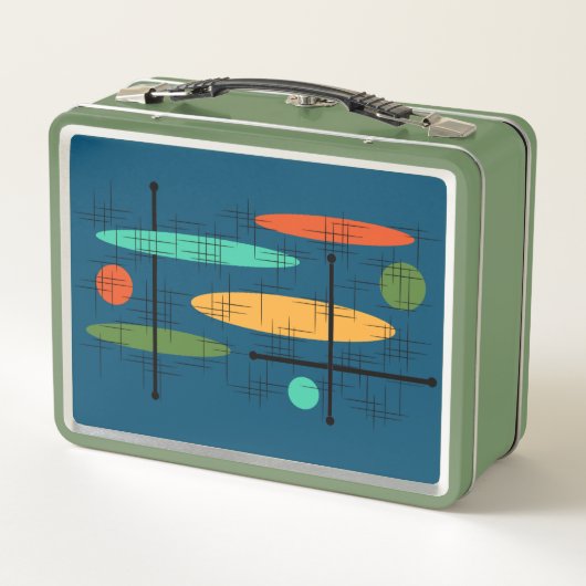 Retro lijnen & ovalen (Achterkant)