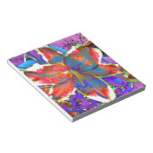 Retro Lily Notitieblok (Schuin)