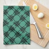 Retro Lines Theedoek (Quarter Fold)