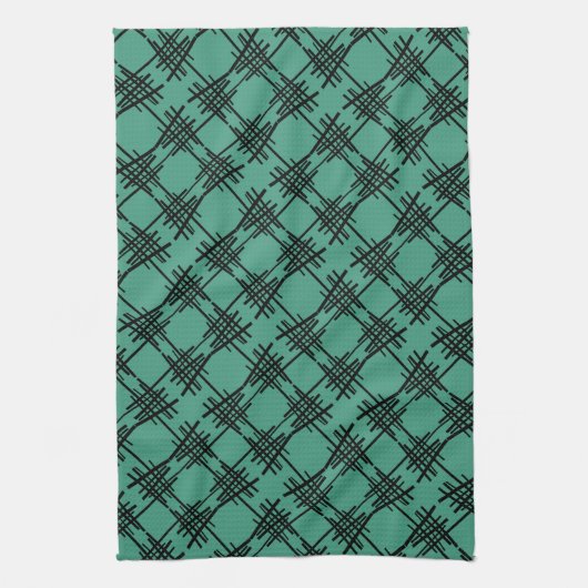 Retro Lines Theedoek (Verticaal)