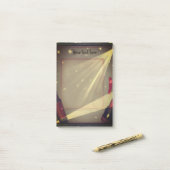 Retro-lippenstift Post-it® Notes (Op bureau)