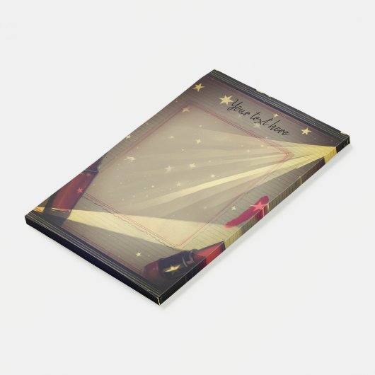 Retro-lippenstift Post-it® Notes (Schuin)