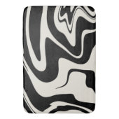 Retro Liquid Swirl Glam #2 #retro #decor #art Badmat (Voorkant Verticaal)