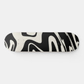 Retro Liquid Swirl Glam #2 #retro #decor #art Skateboard (Horizontaal)