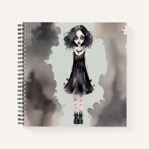 Retro Little Black Dress Vintage Style Carnet
