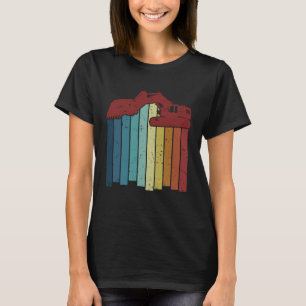 Retro Loader Backhoe Hydraulische Driver Graafmach T-shirt