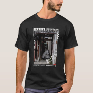 Retro Lofi Tokyo Japanse Streetslijtage esthetisch T-shirt