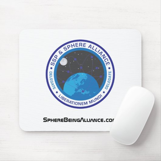 Retro Logo Mousepad Muismat (Met muis)