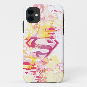 Retro Logo van Supergirl iPhone 11 Hoesje
