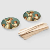 Retro Look Angel Fans Handwaaier (Niet-gemonteerd)