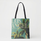 Retro Los Angeles Canvas tas (Voorkant)