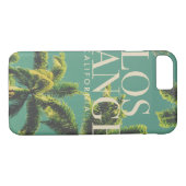 Retro Los Angeles iPhone Case (Achterkant (Horizontaal))