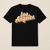 Retro Los Angeles Script T-shirt