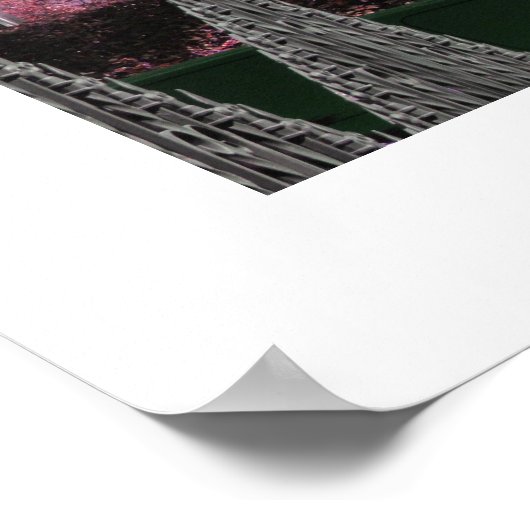 Retro Los Angeles Uniek Poster in het centrum van (Hoek)