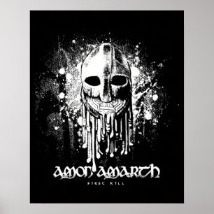 Retro Love Amon Amarth Music FanArt Forever Poster