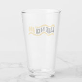 Retro "Love Beer" Pint Glas (Achterkant)
