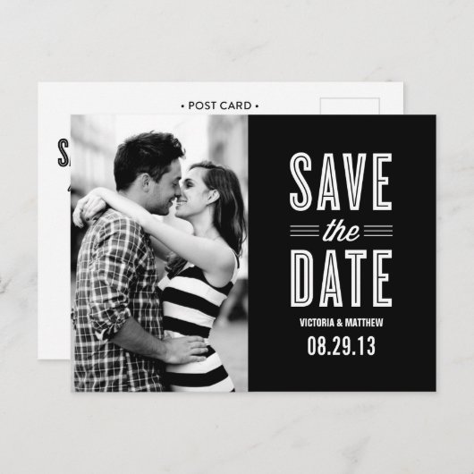 RETRO LOVE | SLA DE DATUM VAN AANKONDIGING OP (Voorkant / Achterkant)