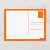 retro love stripe briefkaart (Achterkant)