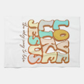 Retro Love Theedoek (Horizontaal)