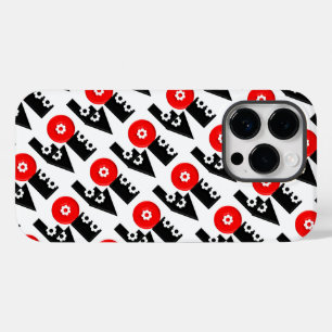 Retro LOVE Vierkant Case-Mate iPhone 14 Pro Hoesje