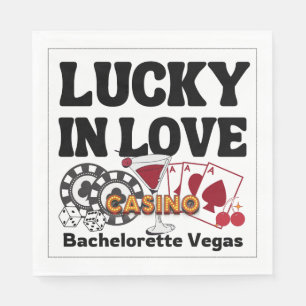 Retro Lucky In Love Vegas Bachelorette   Servet