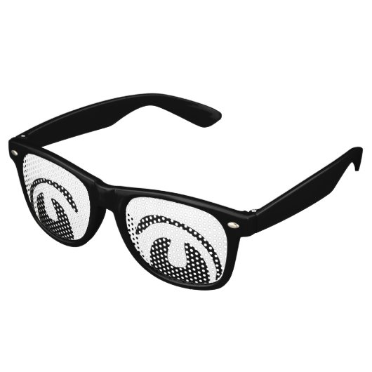 Retro Lunettes de fête (Angulaire)