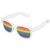 Retro Lunettes de fête de fierté (Angulaire)